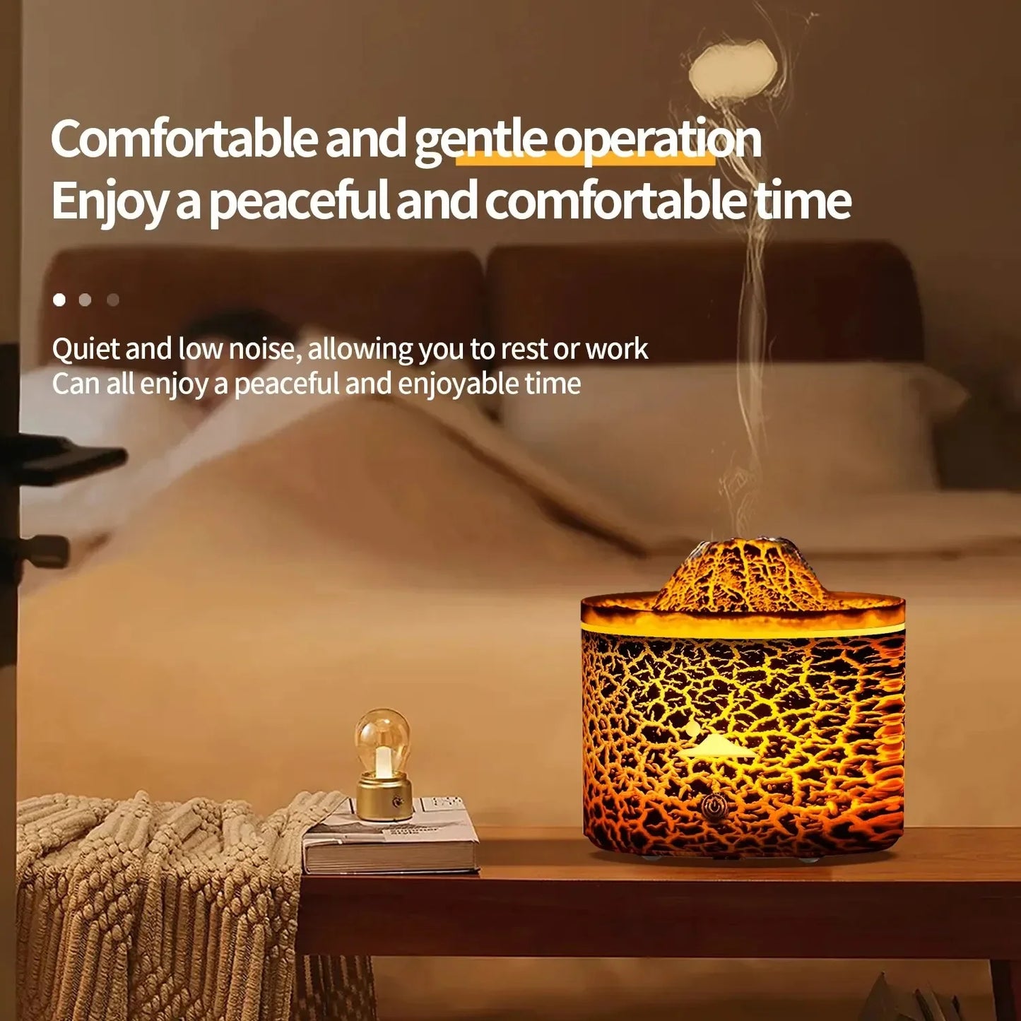 Volcano Flame Aromatherapy Humidifier