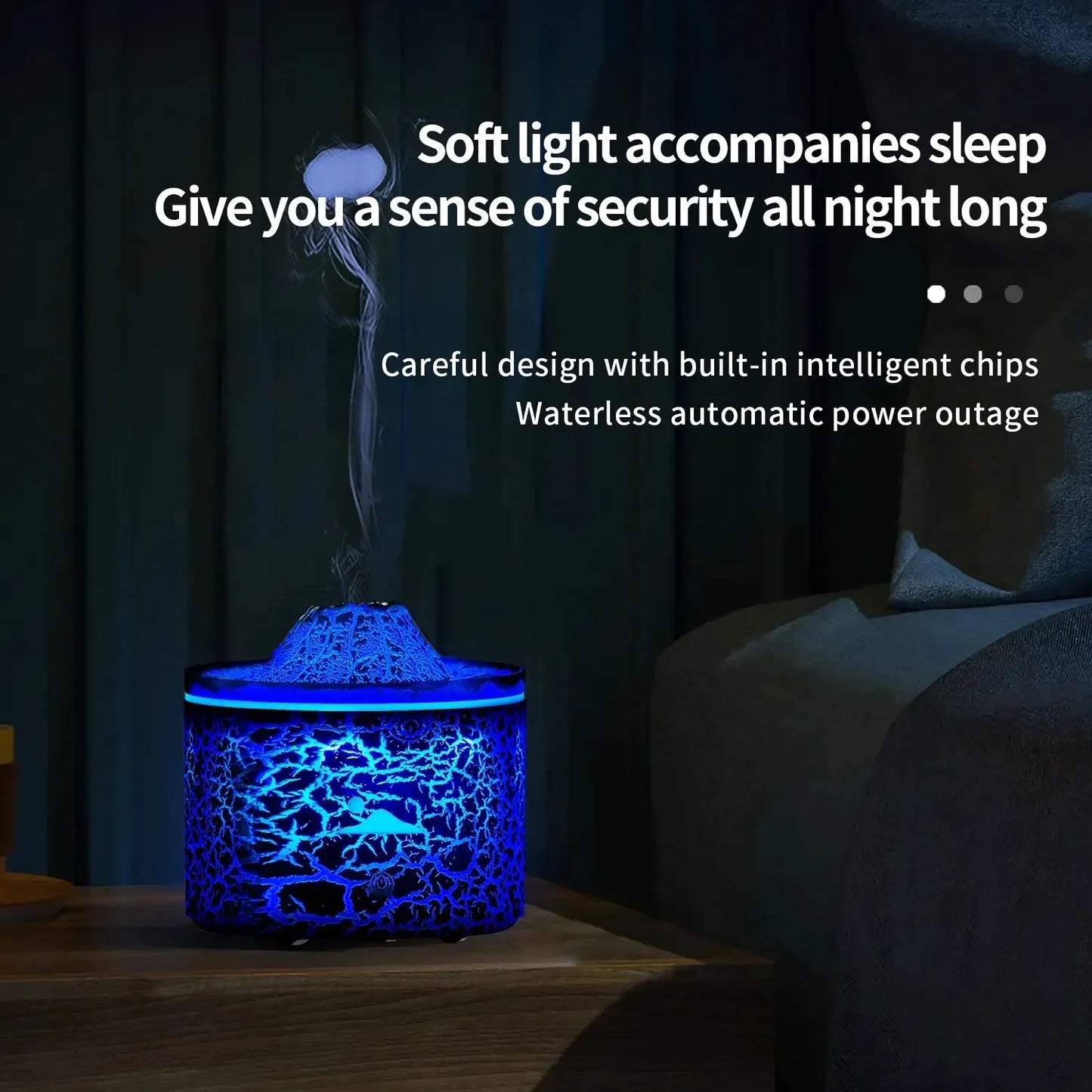 Volcano Flame Aromatherapy Humidifier