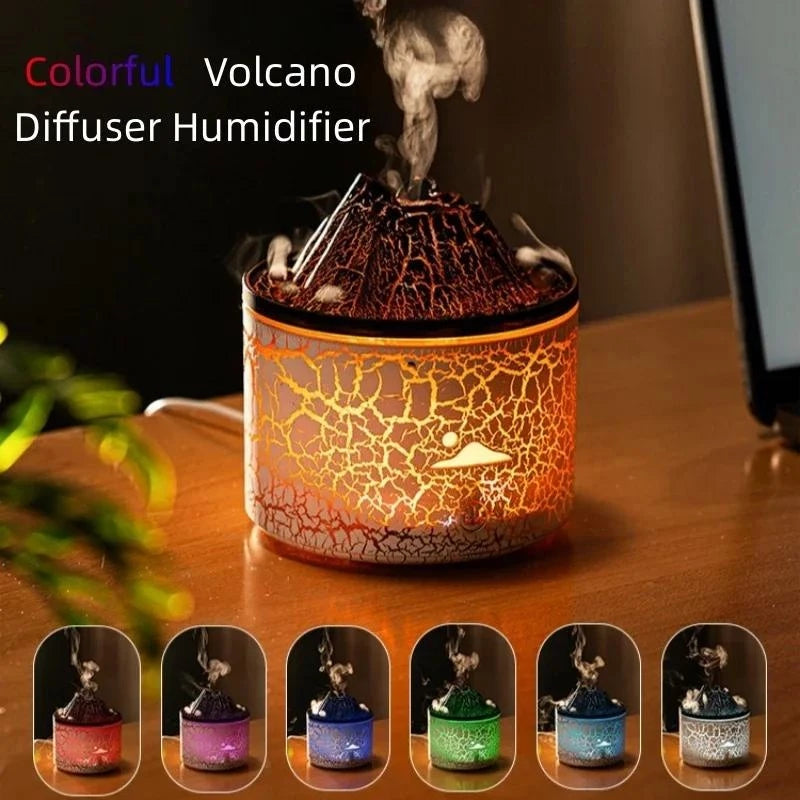 Volcano Flame Aromatherapy Humidifier